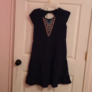 Navy blue dress